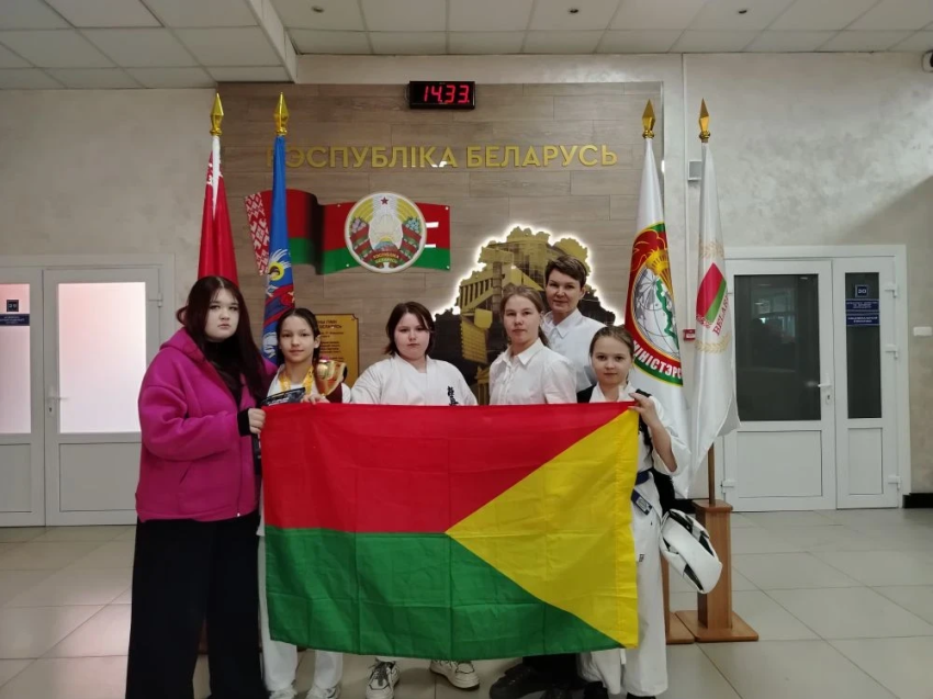 Забайкальские спортсменки представили край в Минске  