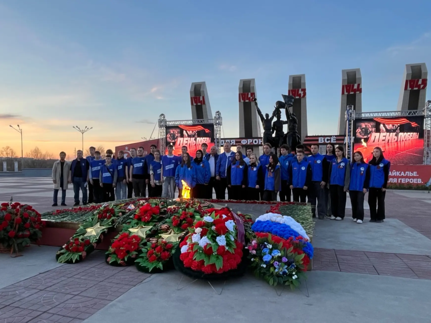 В Чите прошла акция «Огненные картины войны» в память о героях Великой Отечественной войны