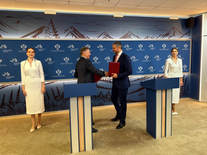 Правительство Забайкалья и «Удоканская медь» подписали соглашение о социально-экономическом взаимодействии