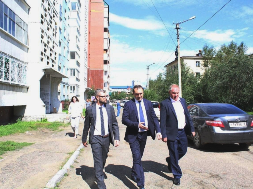 ​Замминистра строительства и ЖКХ России Алексей Ересько посетил Zабайкалье с рабочей поездкой
