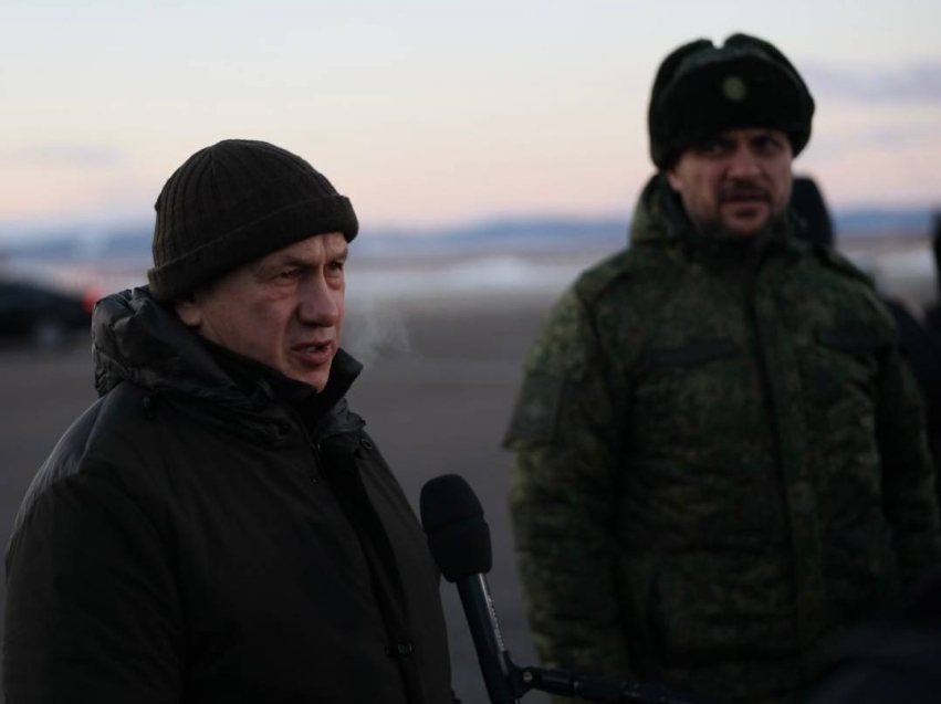 ​Юрий Трутнев проверил подготовку мобилизованных на полигоне «Песчанка»
