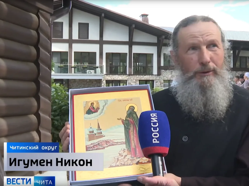 ​Икону Варлаама Чикойского передали в Калужскую епархию
