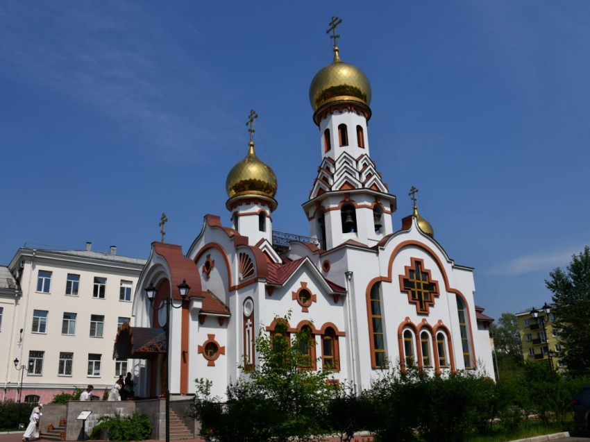 Храм во имя святителя Луки на территории Читинской медакадемии стал частью маршрута Всероссийского православного форума в Чите