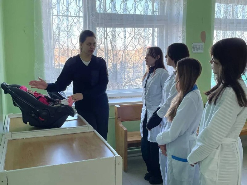 ​О безопасности с первых дней поговорили в медучреждениях Забайкалья