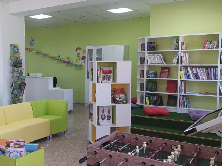 Новая модельная библиотека готовится к открытию в поселке Могойтуй