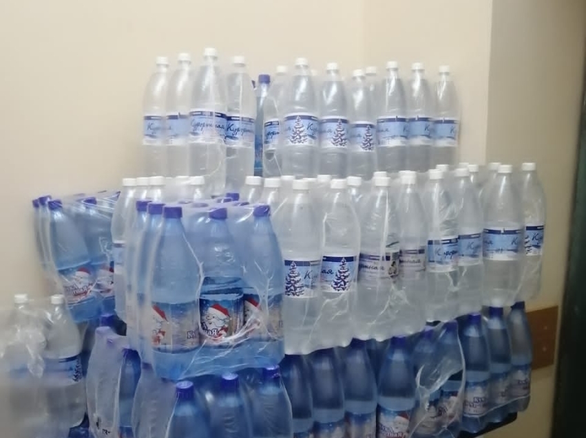 Моностационар городской больницы №1 обеспечен питьевой водой в достаточном количестве