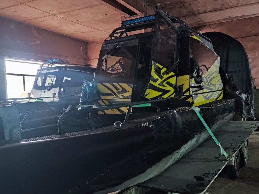 Аэролодки задействуют при ликвидации лесных пожаров на севере Забайкалья