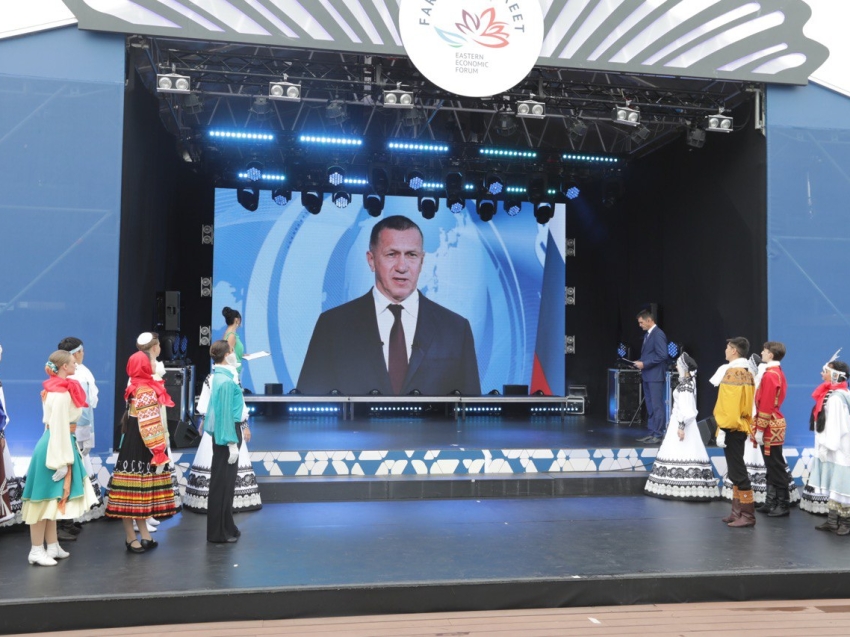 ​Церемония открытия выставки «Улица Дальнего Востока» состоялась в рамках ВЭФ-2022 предпросмотр
