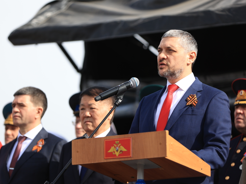 Губернатор Забайкалья Александр Осипов поздравил забайкальцев с Днем Победы