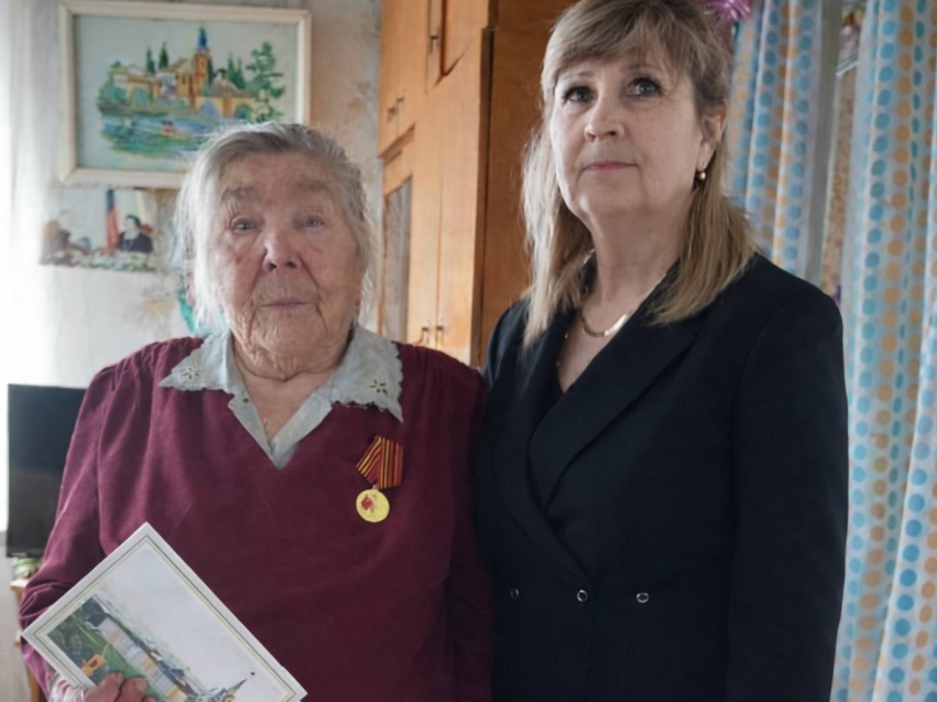 Ветеран из Забайкалья получила персональное поздравление от Президента России к 95-летию