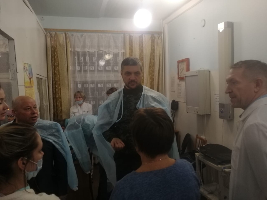 Александр Осипов посетил Нерчинскую ЦРБ, куда госпитализированы несколько пострадавших в аварии