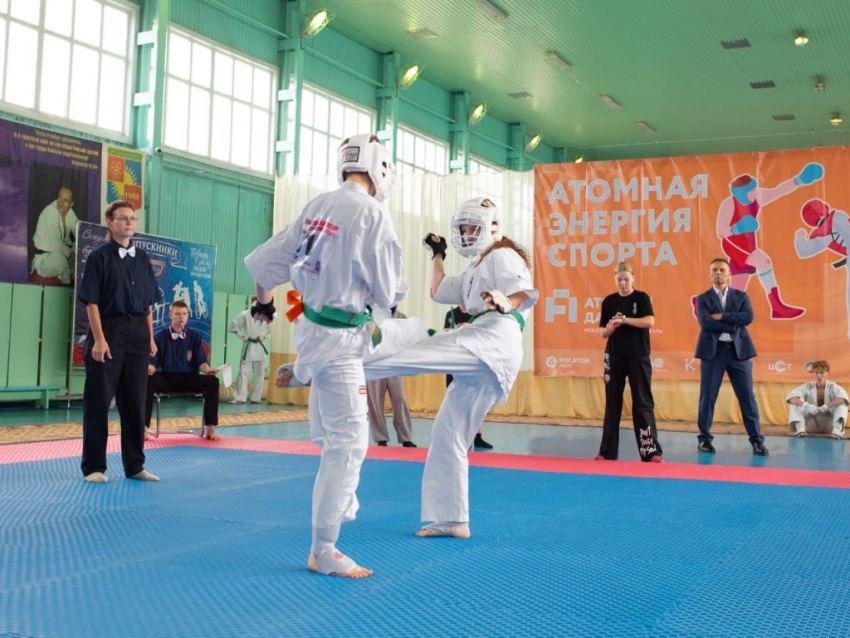 Матчевые встречи по киокусинкай и боксу состоялись на фестивале «Атомная энергия спорта»