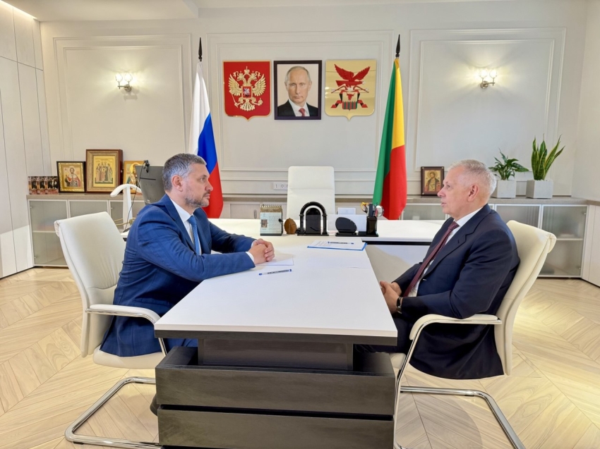 Сергей Данкверт встретился с губернатором Забайкальского края Александром Осиповым