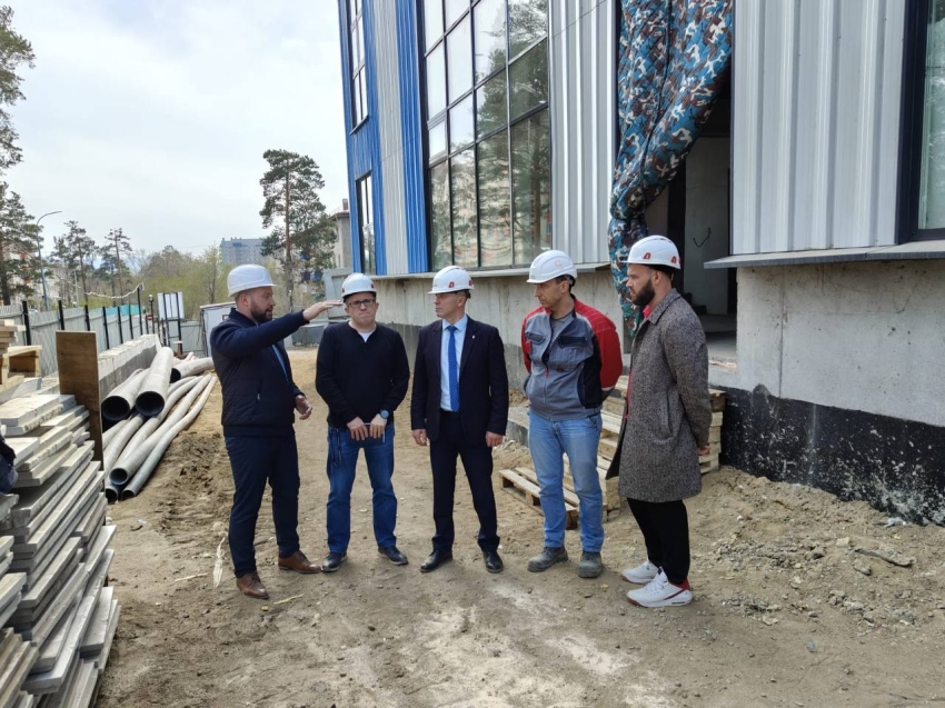 Будущий физкультурно-спортивный комплекс в Чите станет домашней ареной для волейбольного клуба «Динамо -Забайкалка»