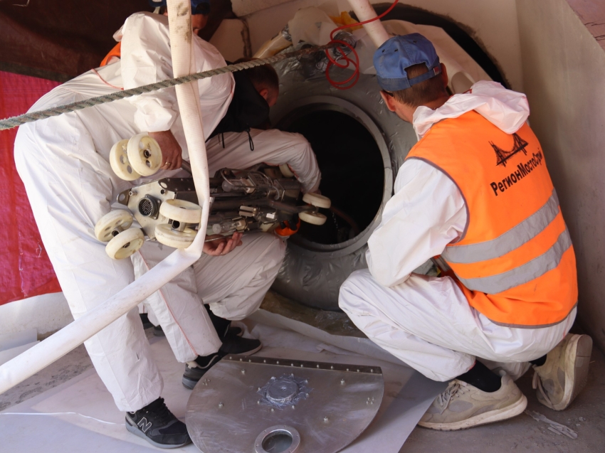 ​Водопропускные трубы на федеральных трассах Забайкалья ремонтируют инновационным методом