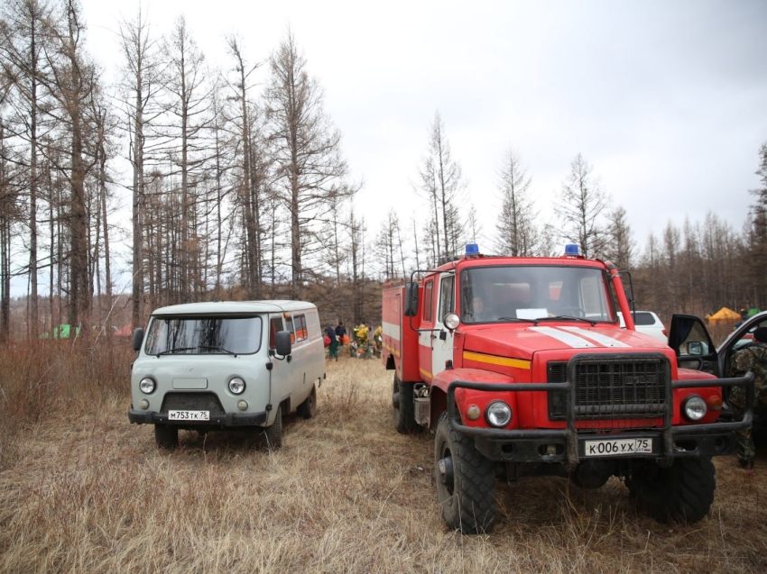 ​На предотвращение пожаров Забайкалье получит федеральные средства и технику 