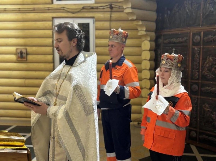 ​Первое Таинство венчания состоялось на Удокане