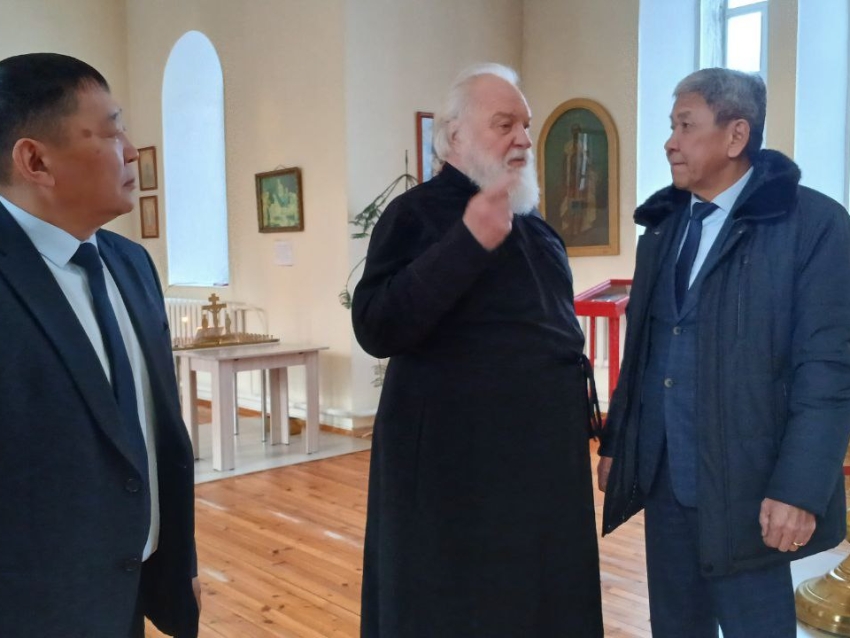 ​Ремонт здания Свято-Никольского храма обсудили в Агинском