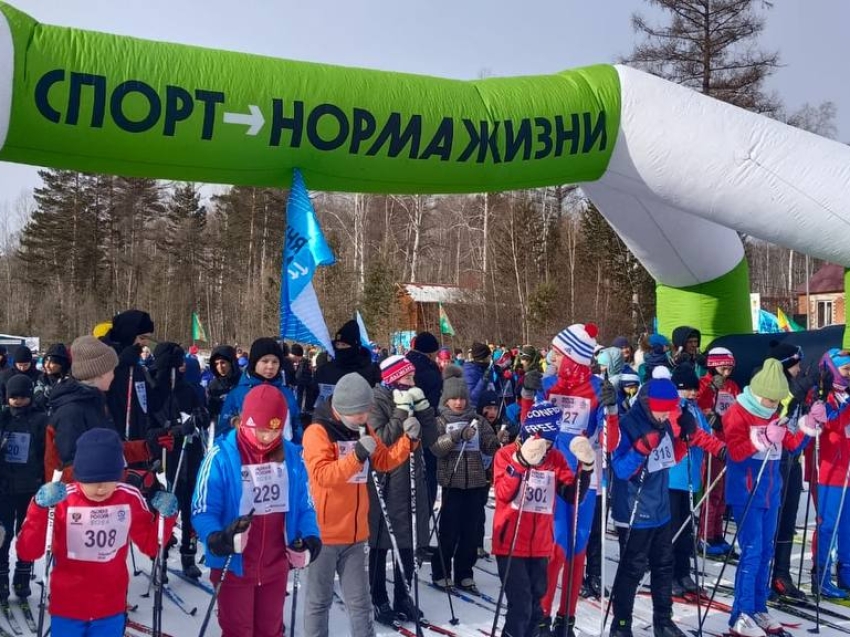 Сотрудники ГУ «Забайкалпожспас» стали участниками Всероссийской гонки «Лыжня России 2024»