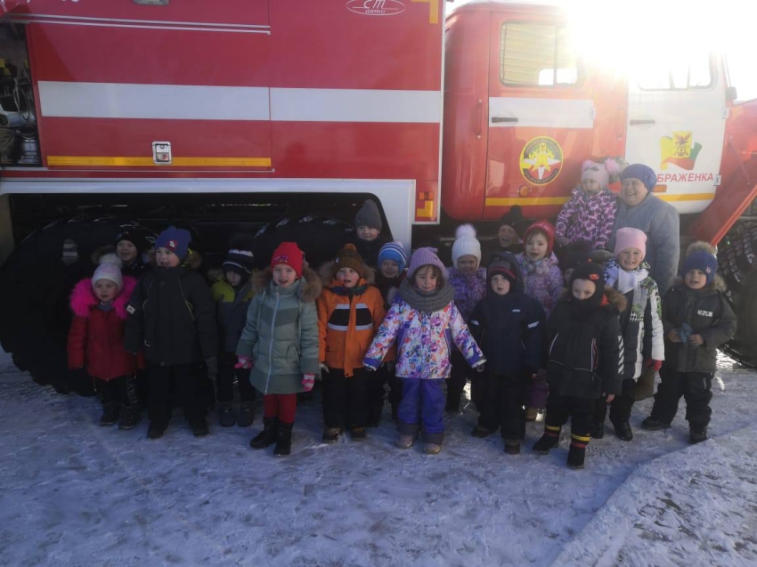 Пожарно-тактические учения прошли в детском саду села Беклемишево 