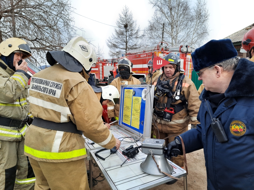 Пожарно-тактические учения прошли в детском саду «Тополёк», с. Александровка  