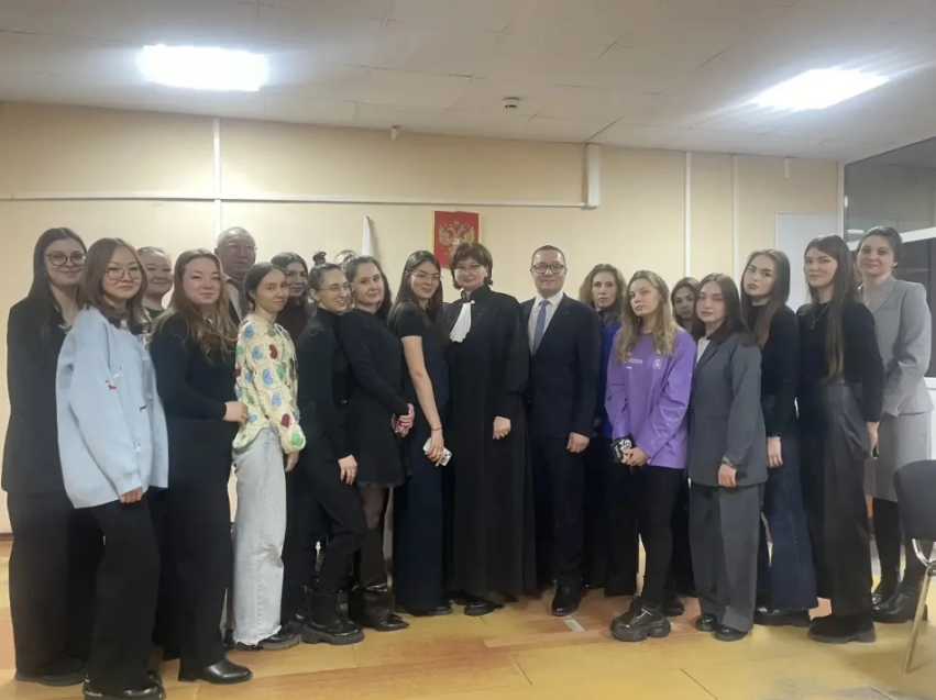 Студенты ЧиБГУ познакомились с работой мировых судей Забайкальского края