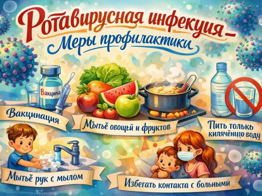 Ротавирусная инфекция – меры профилактики