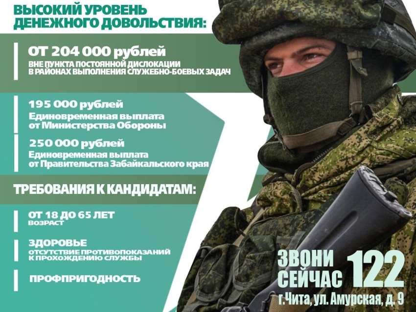 Военная служба по контракту в вооруженных силах РФ