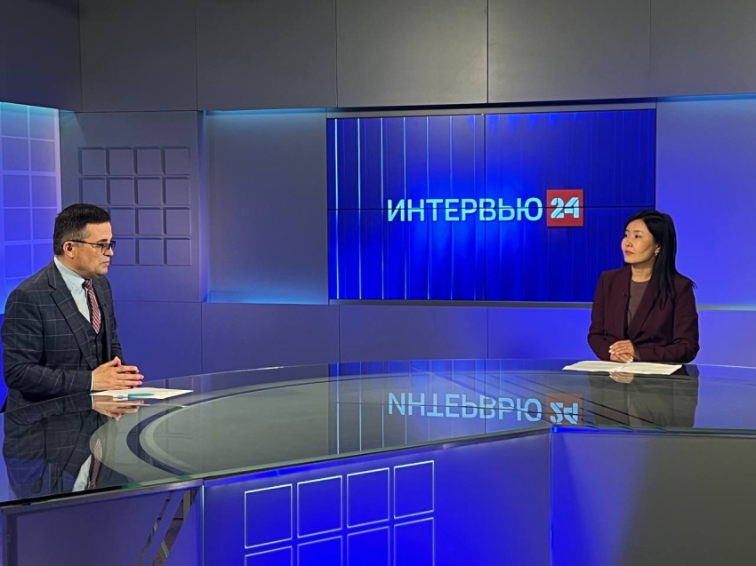 Министр экономики Забайкалья стала гостем передачи «Акценты» на канале «Россия»