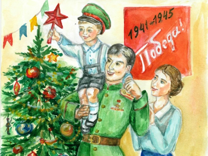 Почта России превратит детские рисунки в новогодние открытки 