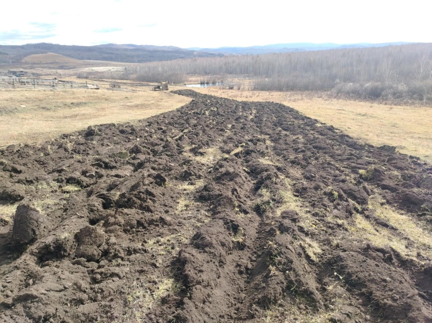 В Забайкалье продолжается опашка минерализованных полос