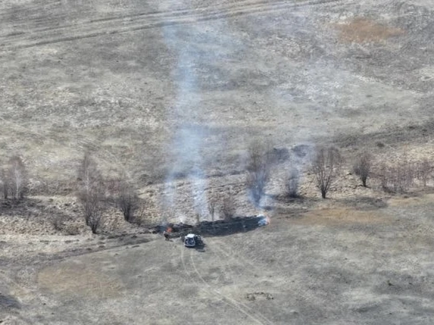 Нам сверху всё видно: спецгруппа БПЛА задержала поджигателя в Красночикойском округе