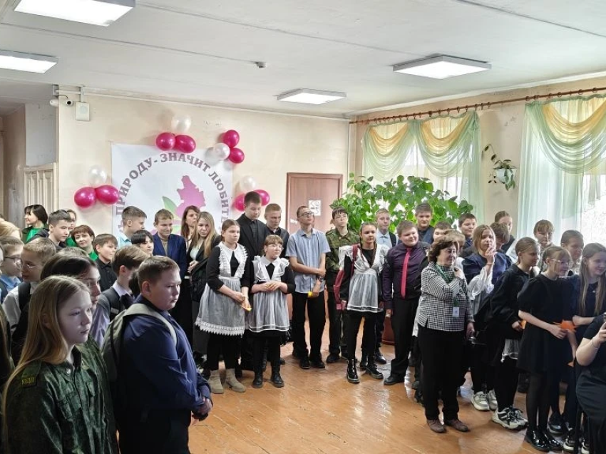 Ученики школы №36 Читы приняли участие в экологической акции