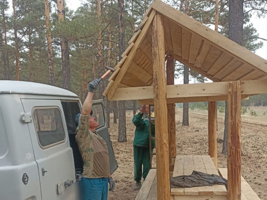 Ононские лесные пожарные лидеры по выполнению работ по государственному заданию