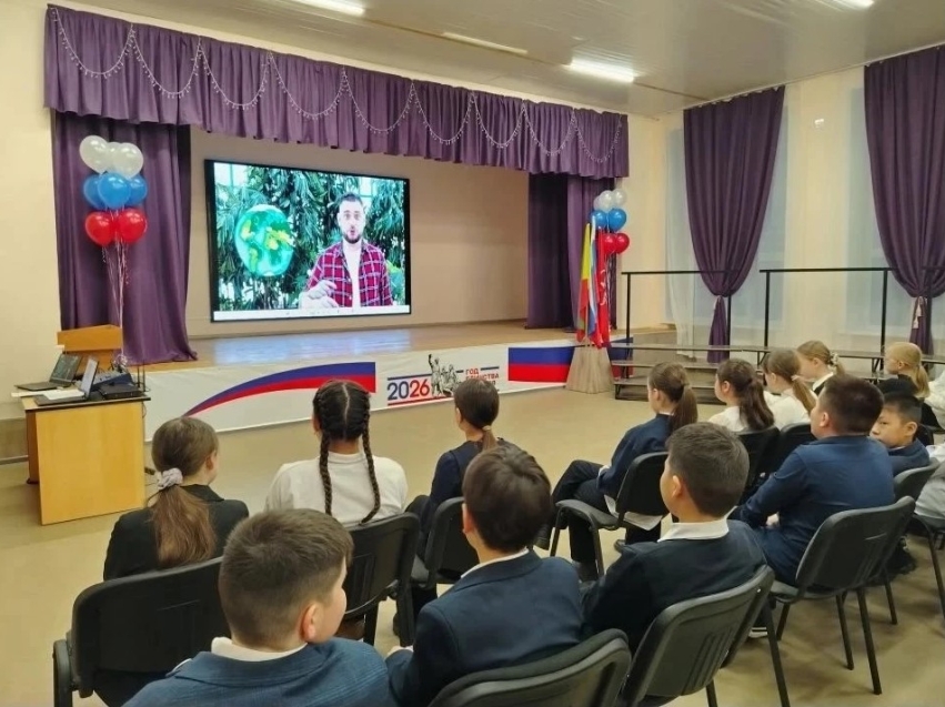 У​роки чистого воздуха прошли для учащихся читинской школы №6 в рамках нацпроекта