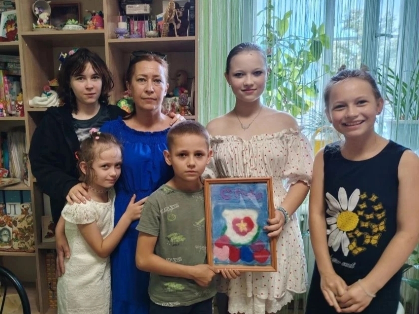 В Шилкинском центре «Сибиряк» прошёл мастер-класс по созданию семейного герба