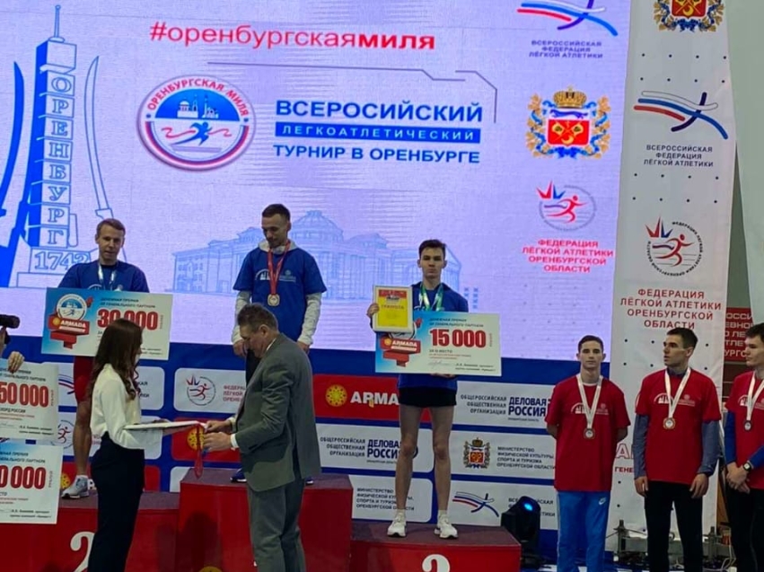 Забайкалец завоевал бронзу на чемпионате России по бегу и установил рекорд края