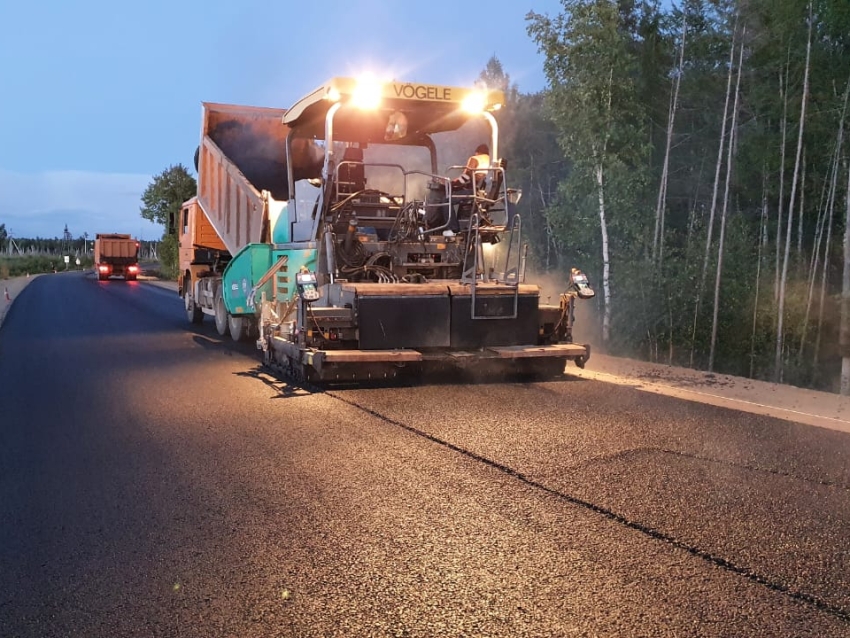 Подъезды от федеральных трасс к селам и городам ремонтируют в Zабайкалье по нацпроекту 