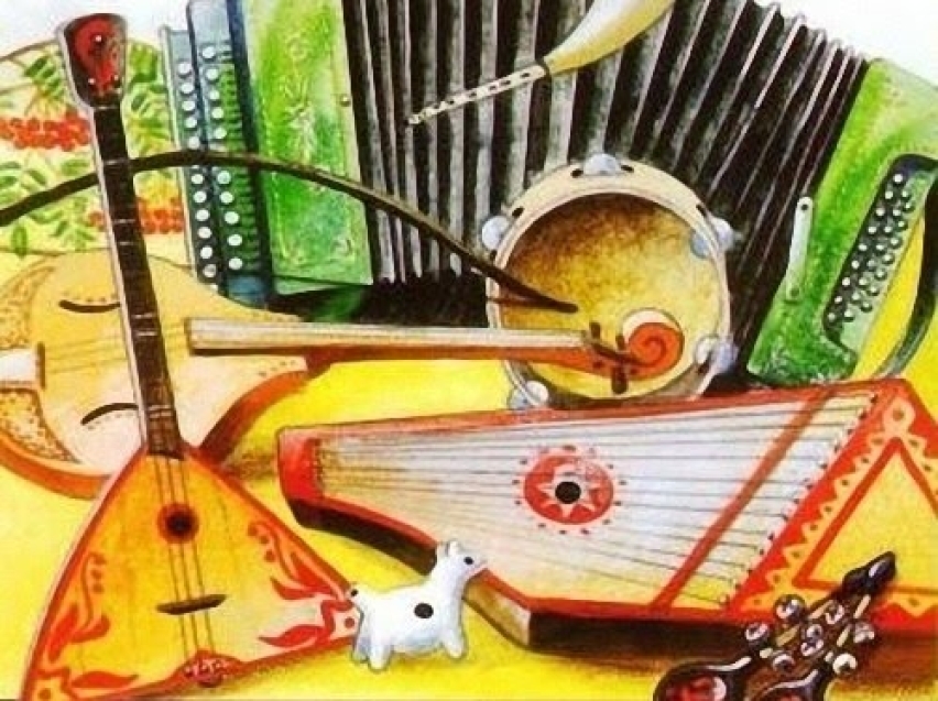 Районный конкурс юных исполнителей на русских народных инструментах "Русский наигрыш"
