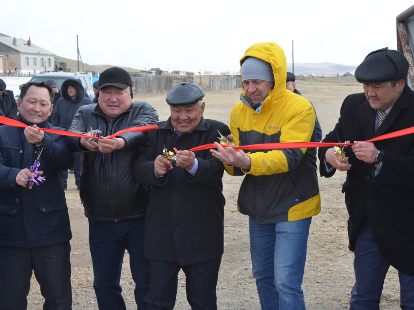 Средства гранта позволили открыть площадку по убою скота в селе Зугалай