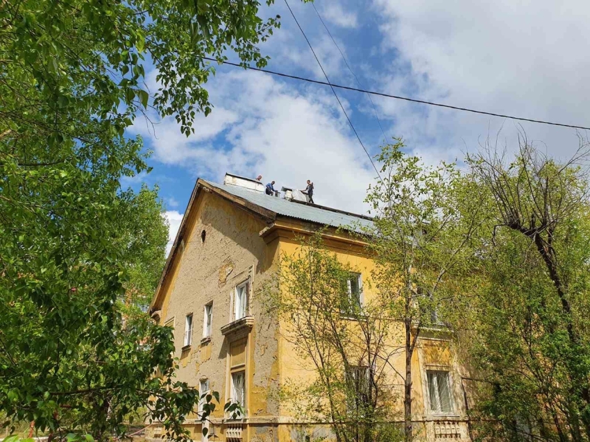 Фонд капремонта: На крыше дома по адресу Подгорбунского, 41а устранены последствия урагана