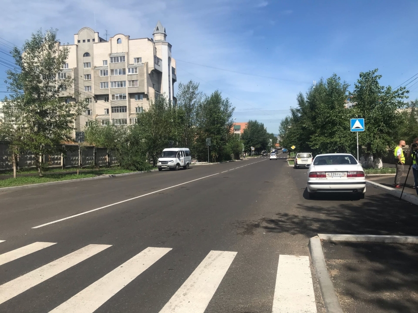 Рабочая комиссия проверила качество ремонта улицы Подгорбунского в Чите