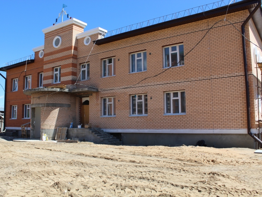 В Чите осенью завершат строительство нового детского сада на улице Космонавтов