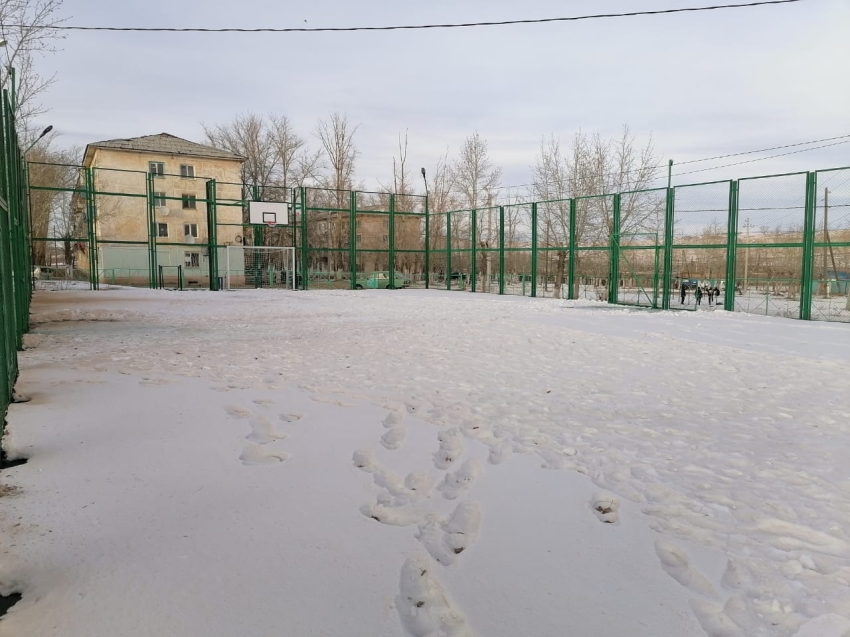 В поселке Билитуй возвели новую спортплощадку в рамках плана  ЦЭР