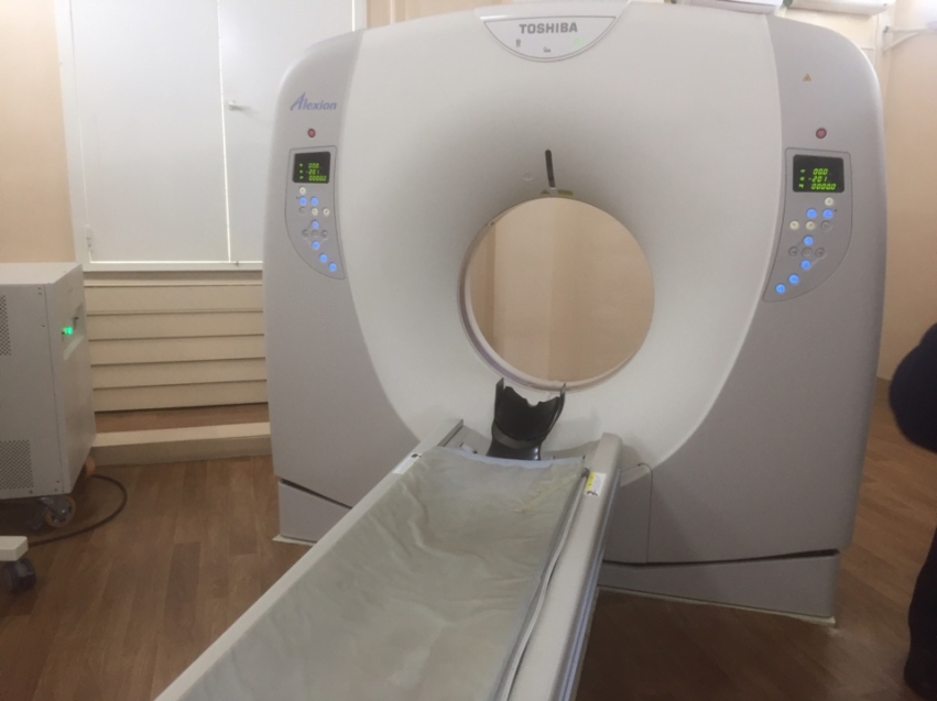 ​Компьютерный томограф установлен в городской больнице №1 в Чите