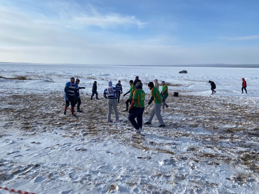 Соревнования по  «Снежному регби»​ прошли в Чите 