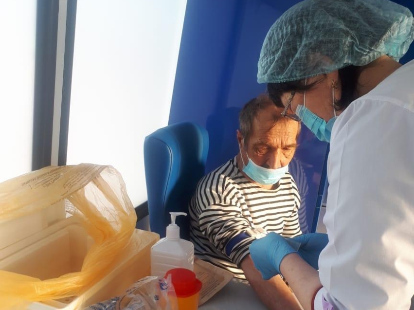 ​Прививку от коронавируса и медицинские консультации получают жители отдаленных сел Забайкалья
