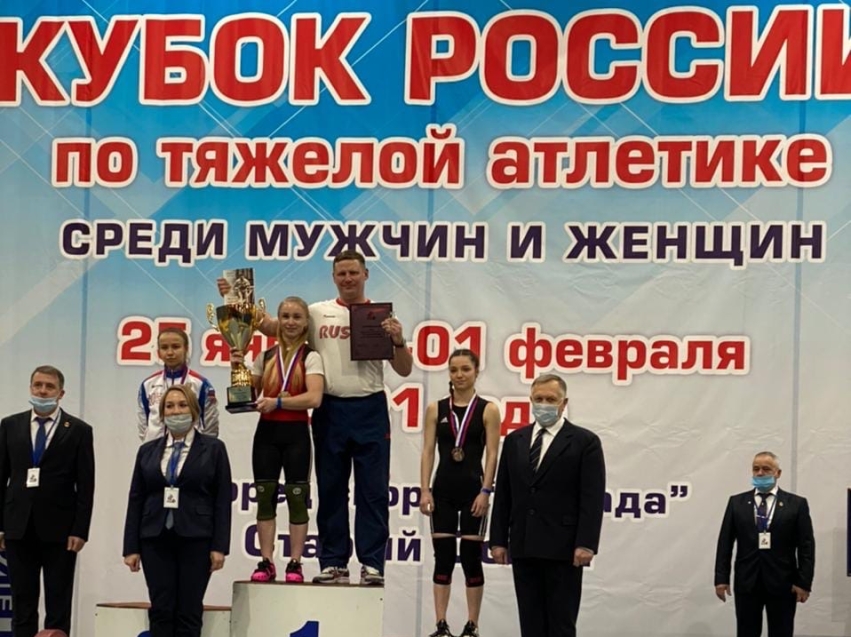 Тяжелоатлетка из Забайкалья в пятый раз стала обладательницей Кубка России