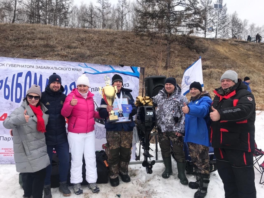 На озере Арахлей разыграли Кубок губернатора Забайкальского края по зимней рыбалке