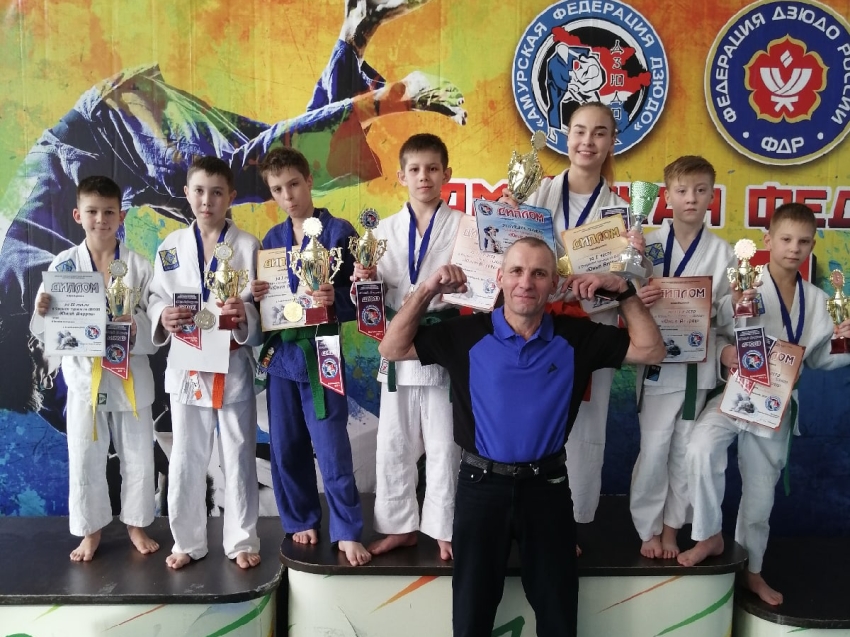 Спортсмены клуба «Русич» выиграли семь медалей в Благовещенске  